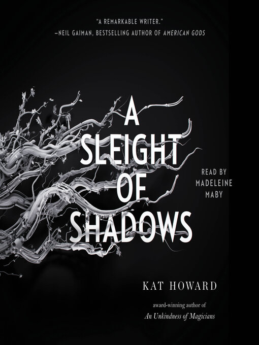 Title details for A Sleight of Shadows by Kat Howard - Wait list